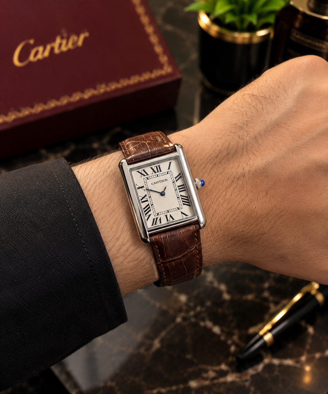 Cartier Tank Watch - Image 2