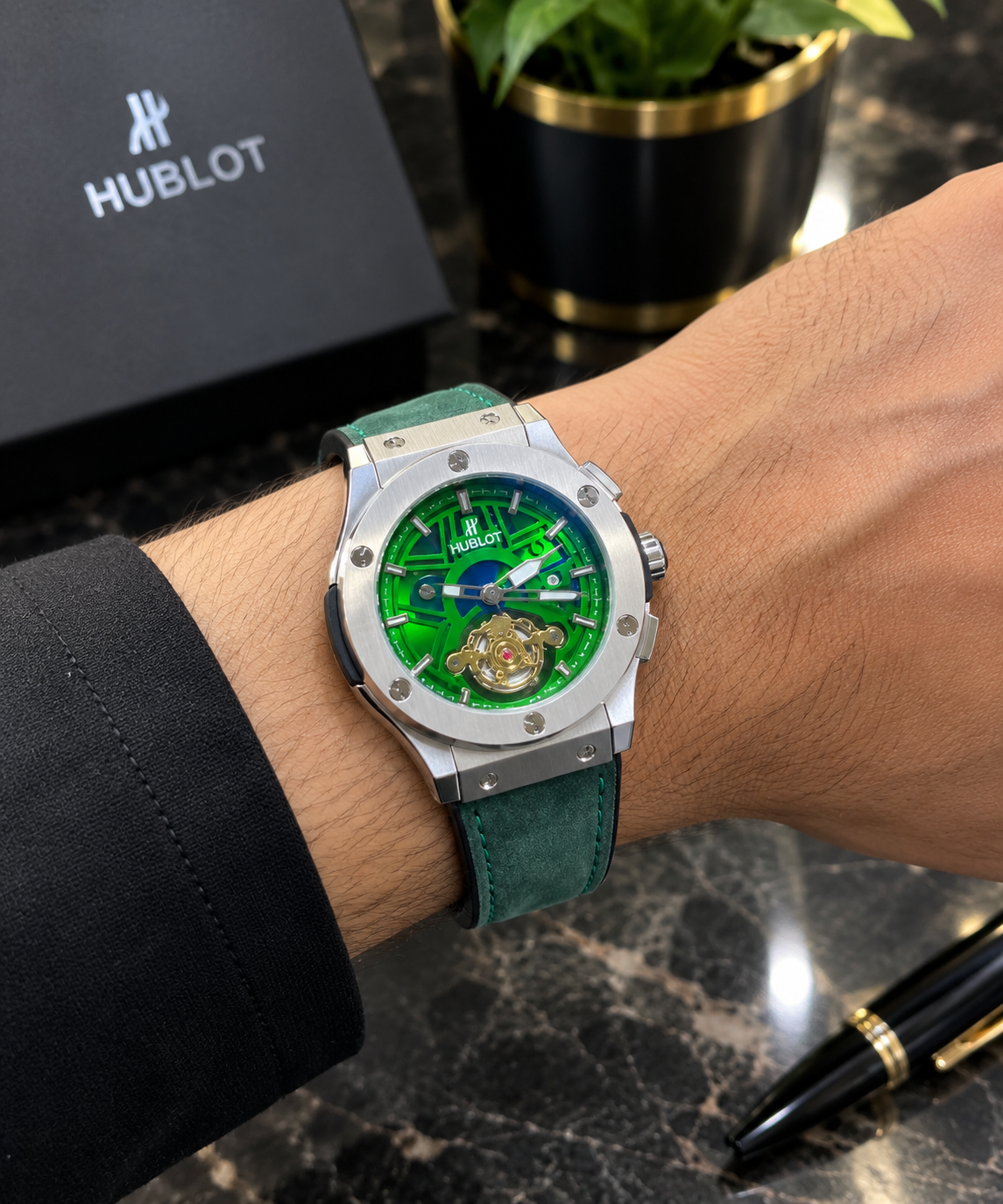 Hublot Classic Fusion Tourbillon Watch - Image 2