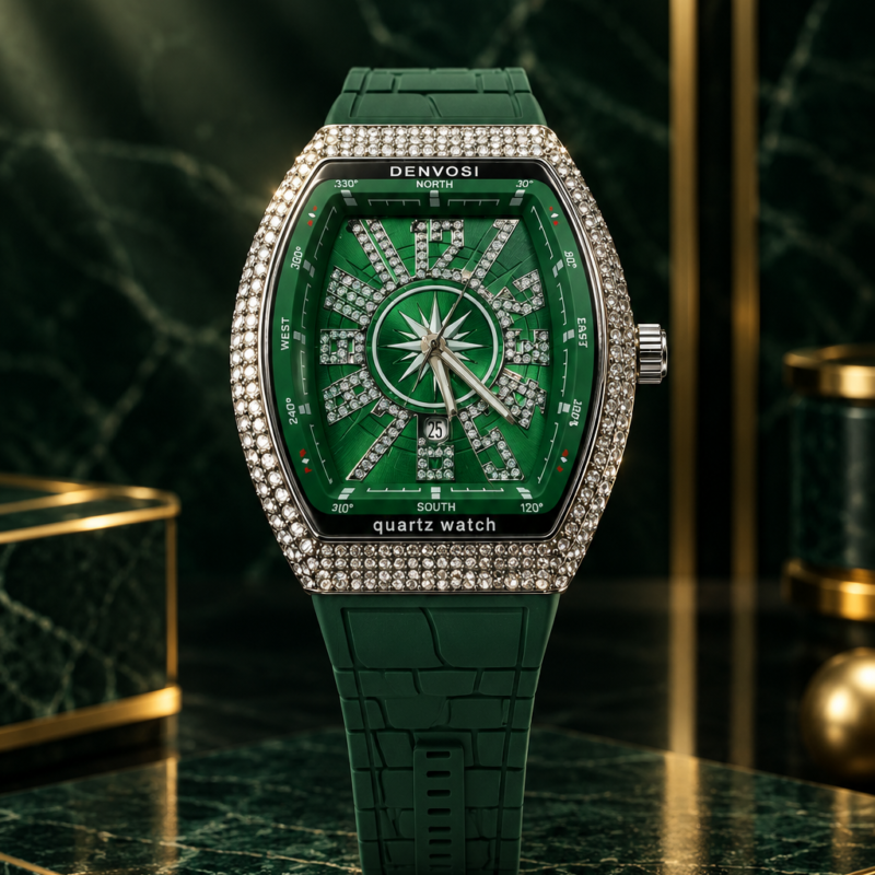 Frank Muller Luxury Automatic Men’s Watch Green