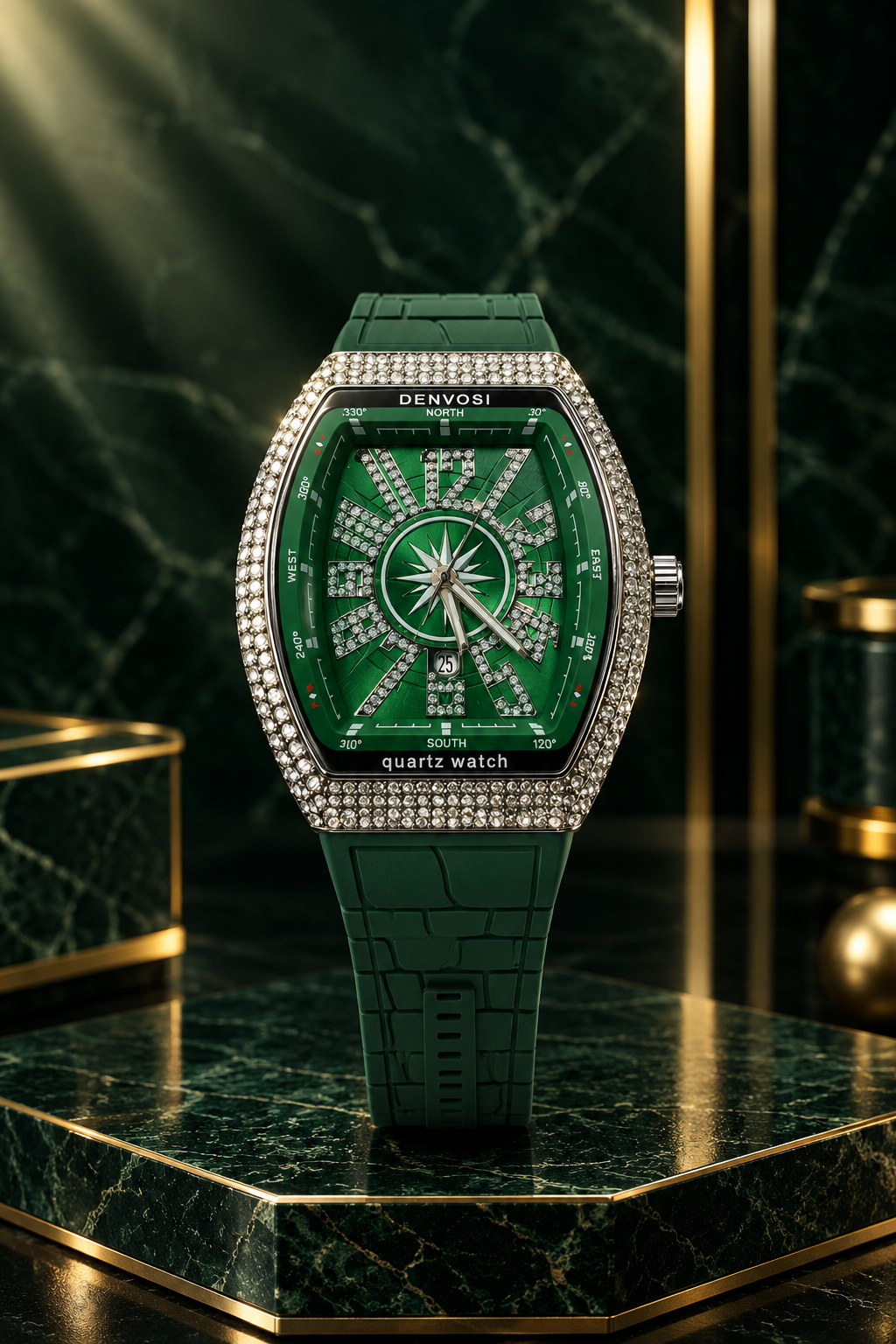 Frank Muller Luxury Automatic Men’s Watch Green